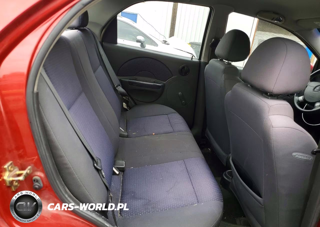 2006 Chevrolet Aveo Base VIN:KL1TD56616B639261 - 10