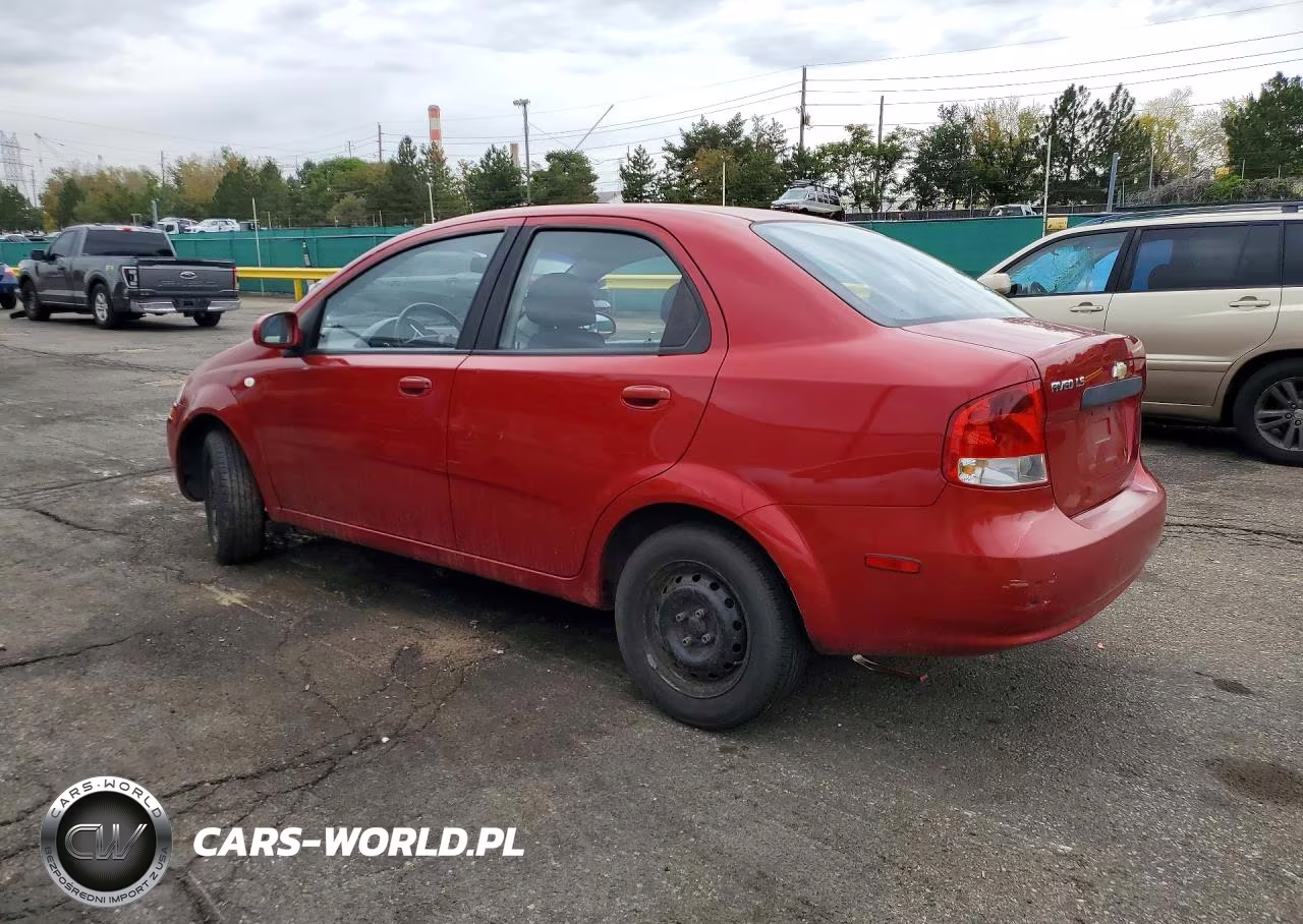 2006 Chevrolet Aveo Base VIN:KL1TD56616B639261 - 2