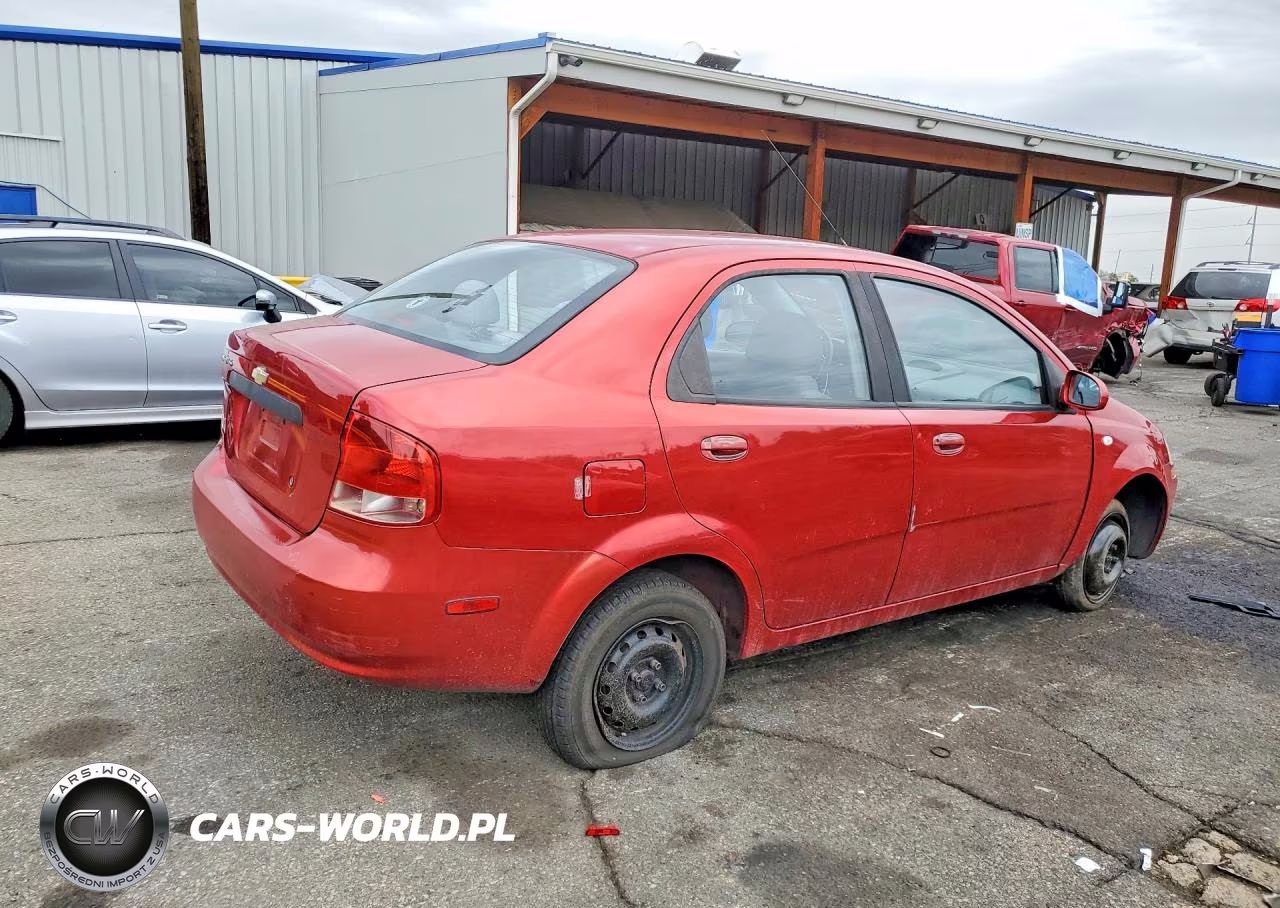 2006 Chevrolet Aveo Base VIN:KL1TD56616B639261 - 3