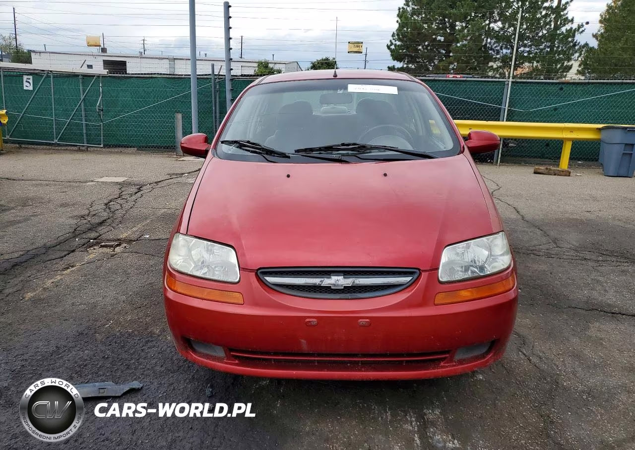 2006 Chevrolet Aveo Base VIN:KL1TD56616B639261 - 5