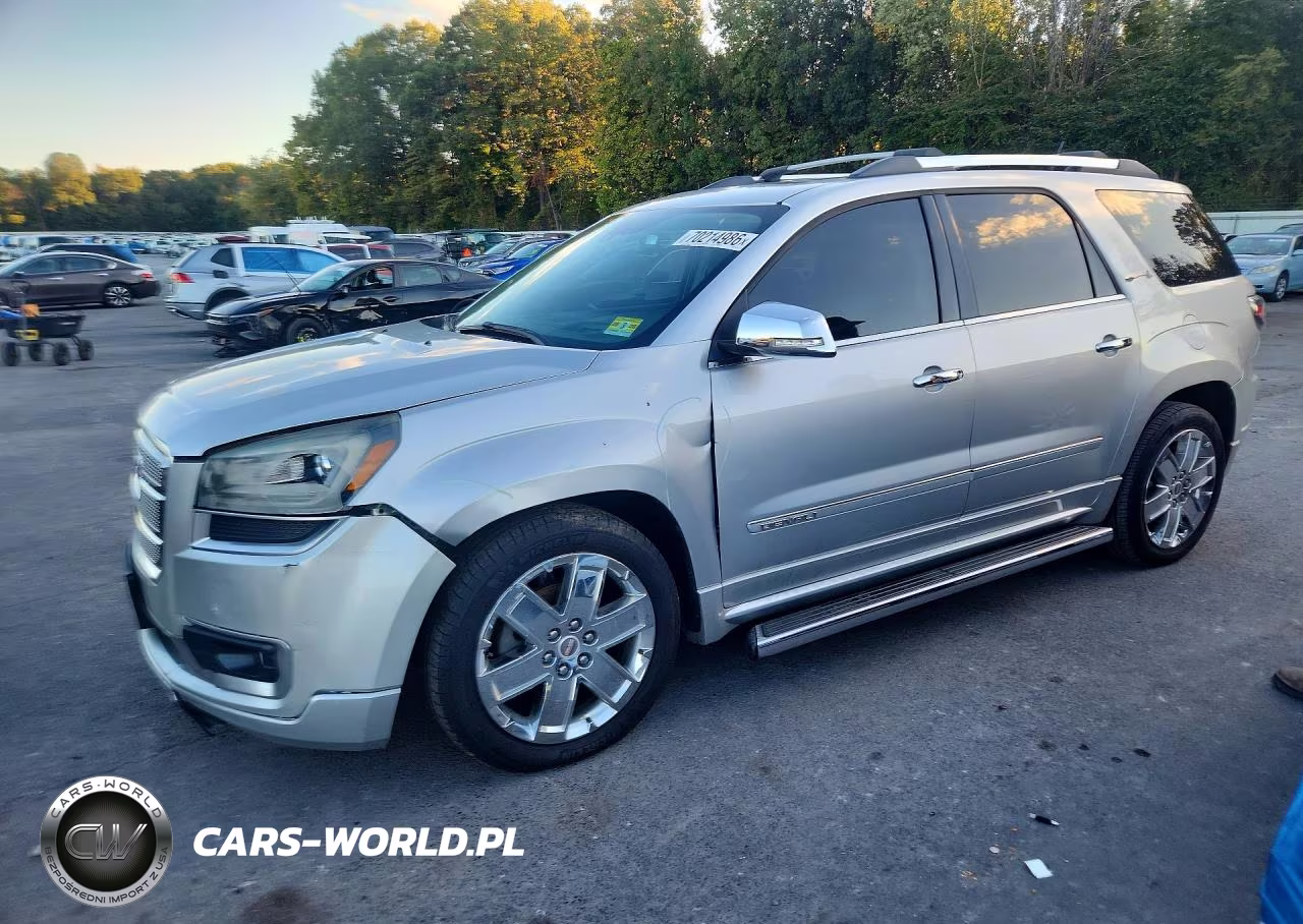 2015 GMC Acadia Denali VIN:1GKKVTKD6FJ362370 - 1