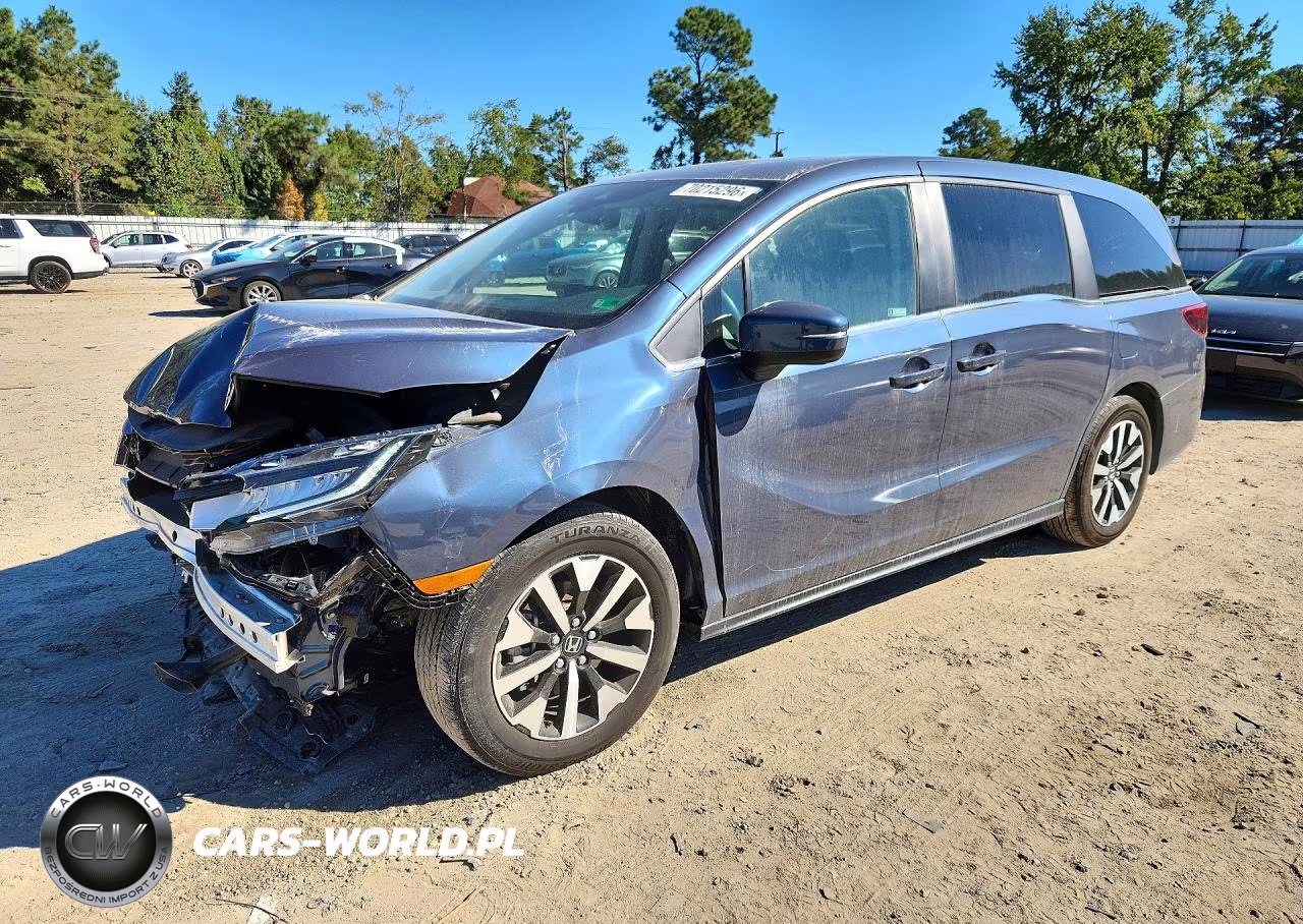2025 Honda Odyssey Exl VIN:5FNRL6H65SB059141 - 1