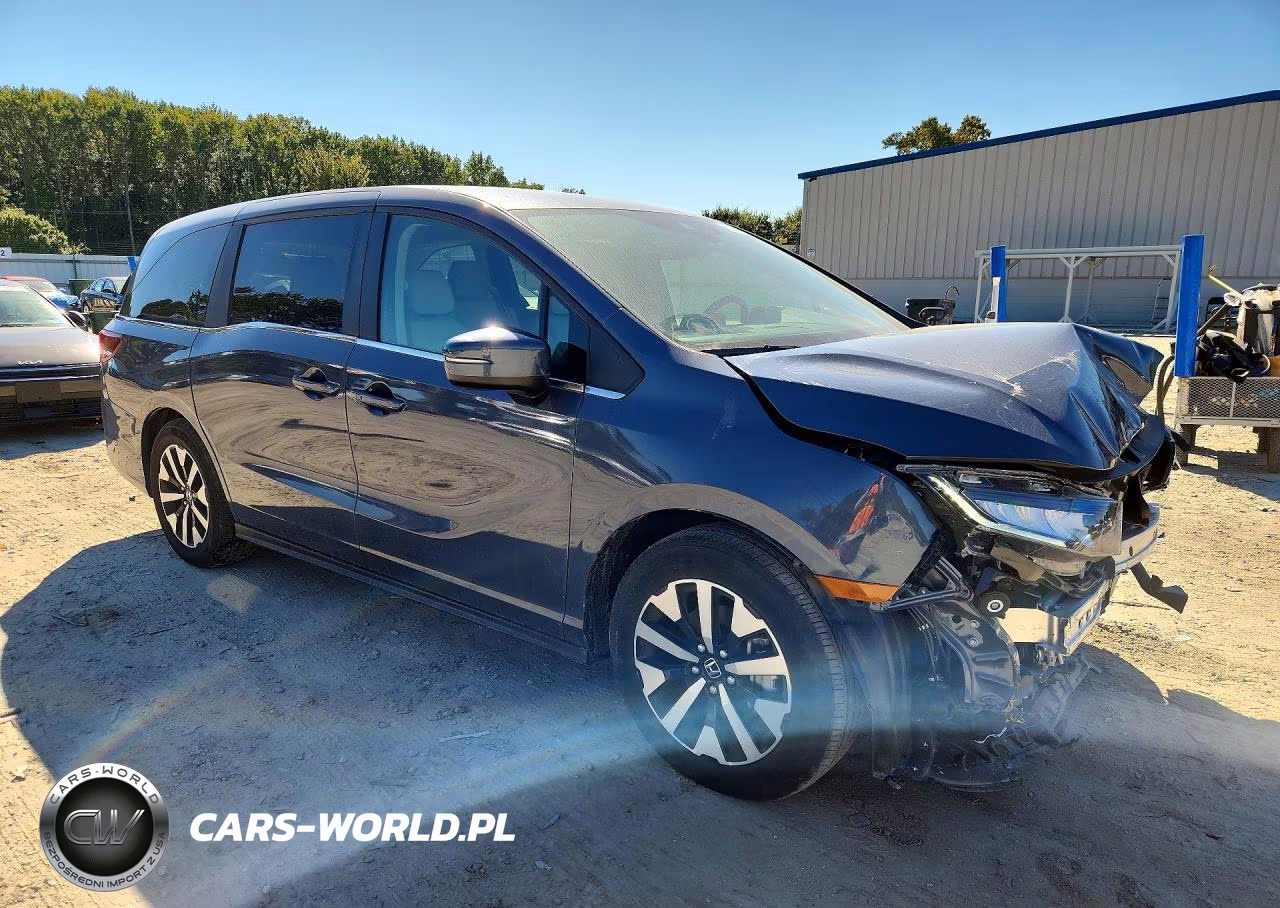 2025 Honda Odyssey Exl VIN:5FNRL6H65SB059141 - 4