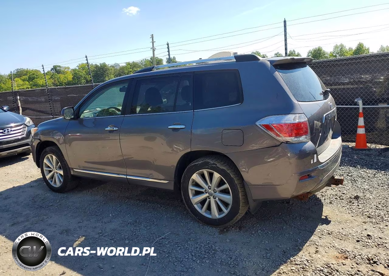 2013 Toyota Highlander Hybrid Limited VIN:JTEDC3EH0D2019193 - 2