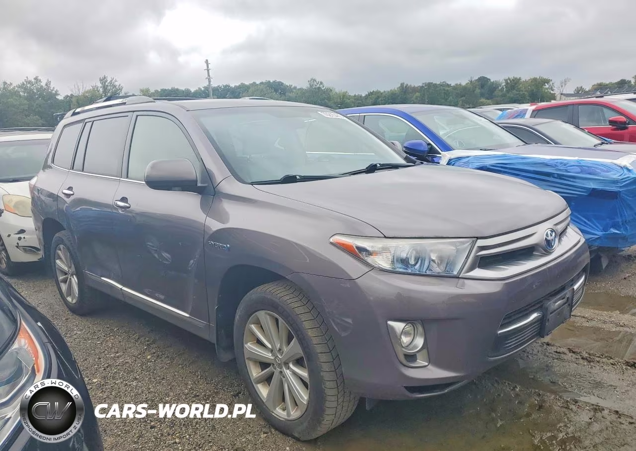 2013 Toyota Highlander Hybrid Limited VIN:JTEDC3EH0D2019193 - 4