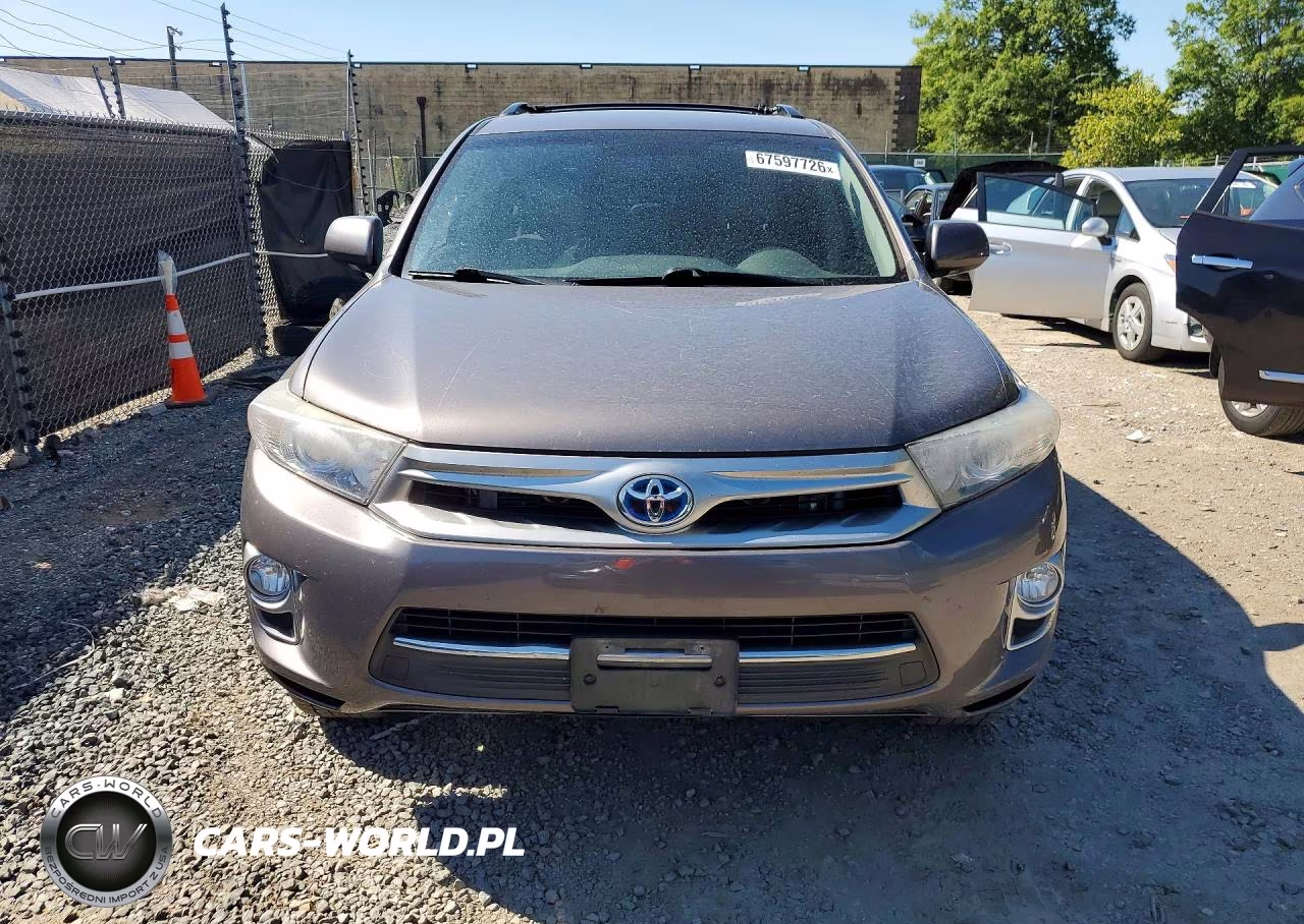2013 Toyota Highlander Hybrid Limited VIN:JTEDC3EH0D2019193 - 5