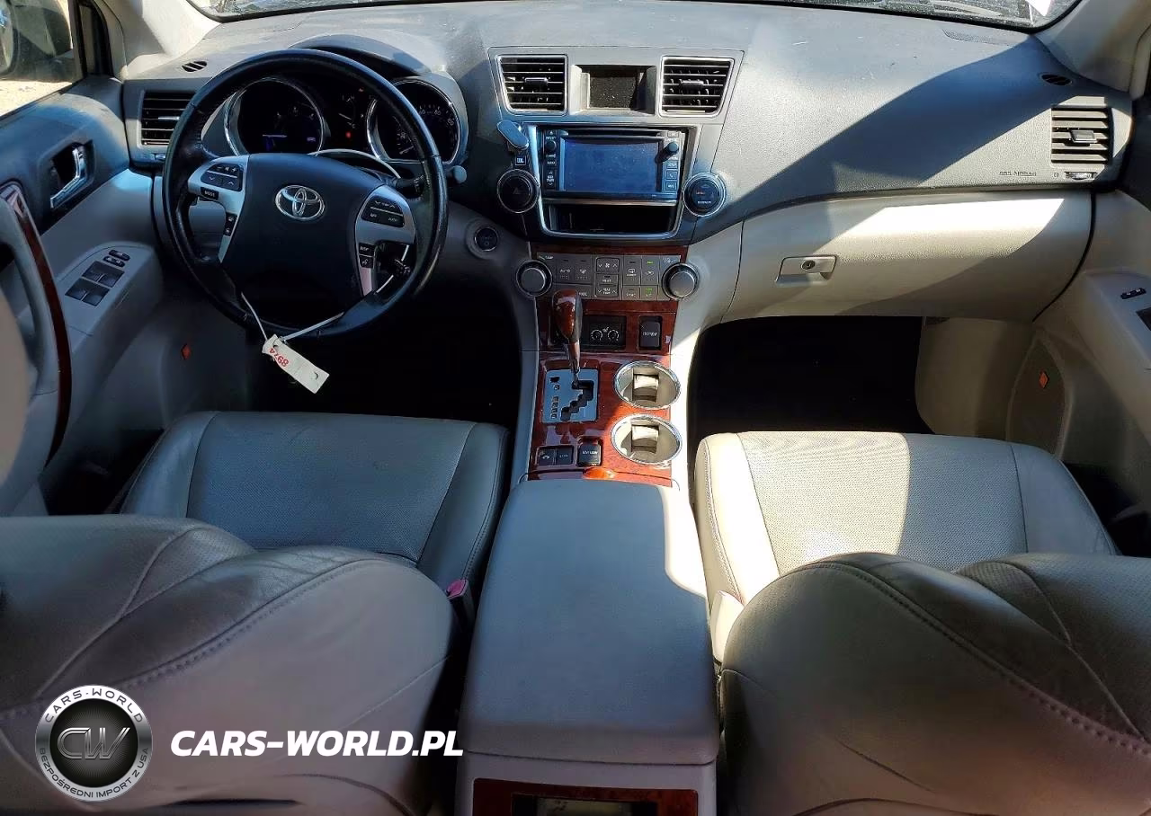 2013 Toyota Highlander Hybrid Limited VIN:JTEDC3EH0D2019193 - 8
