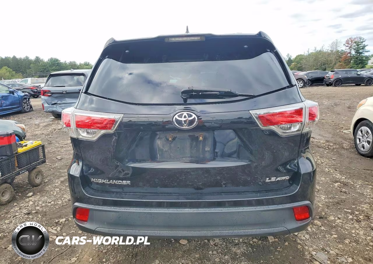 2016 Toyota Highlander Le Plus VIN:5TDBKRFH9GS342011 - 6