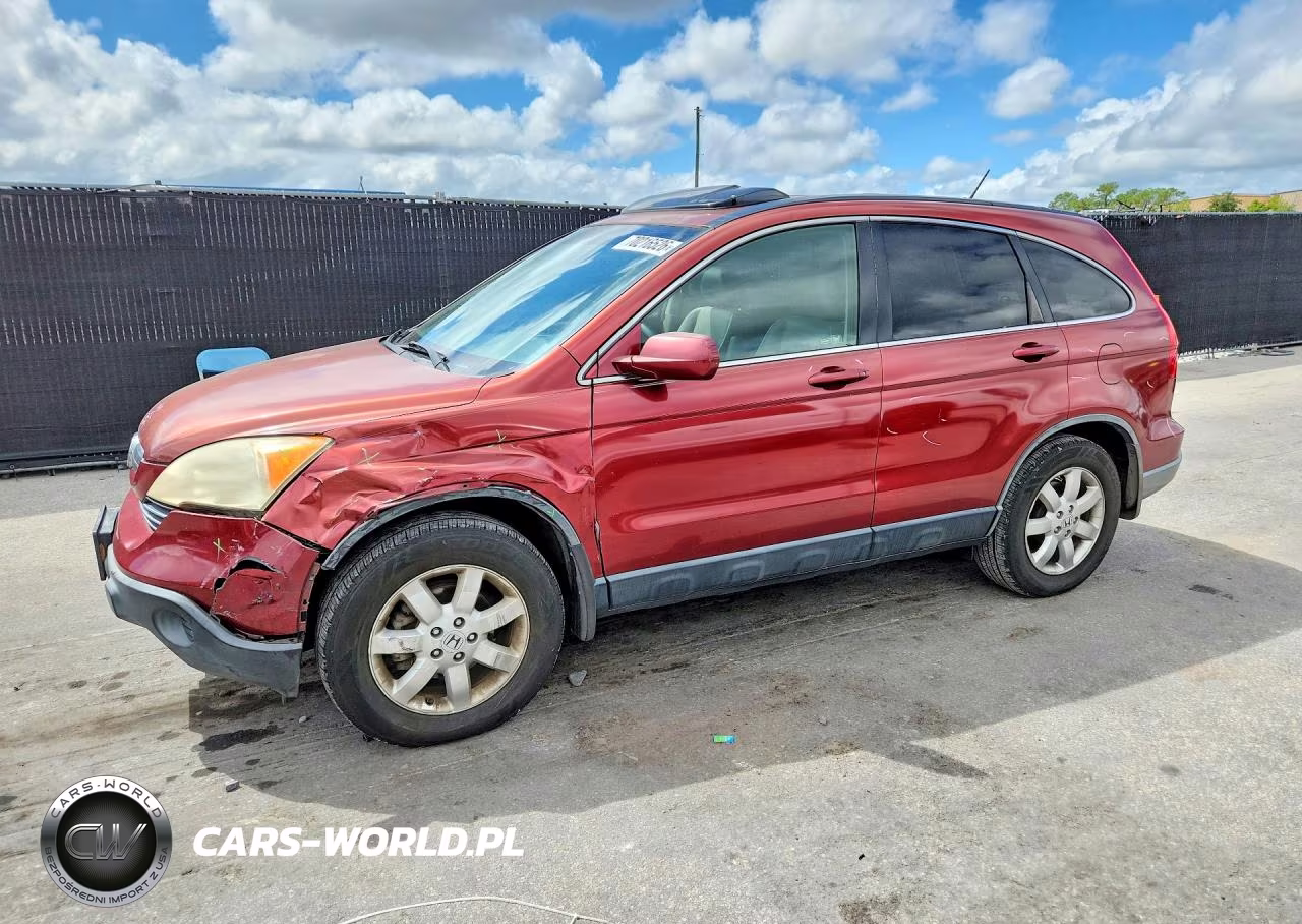 2008 Honda Cr-V Exl VIN:JHLRE38718C016409 - 1