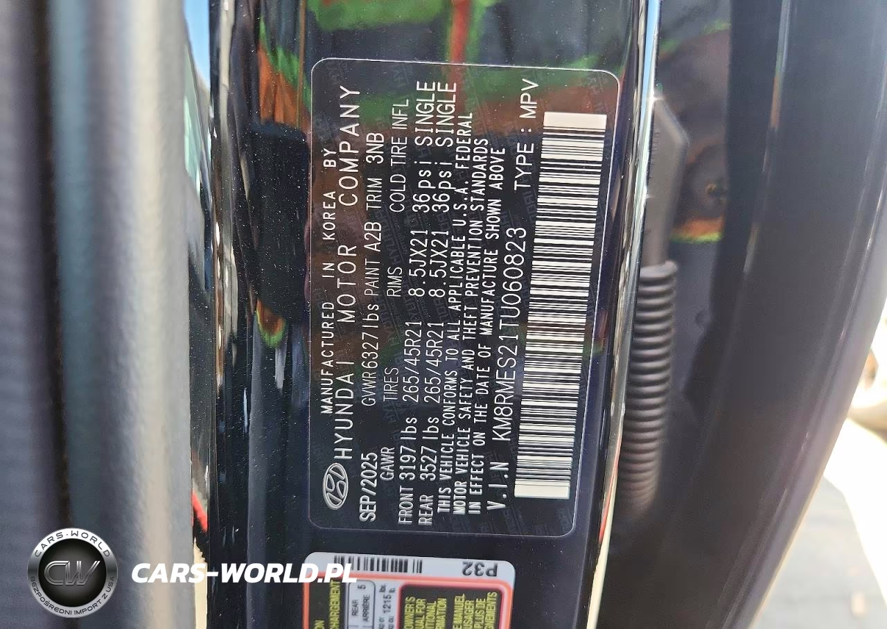 2026 Hyundai Palisade Calligraphy VIN:KM8RMES21TU060823 - 13