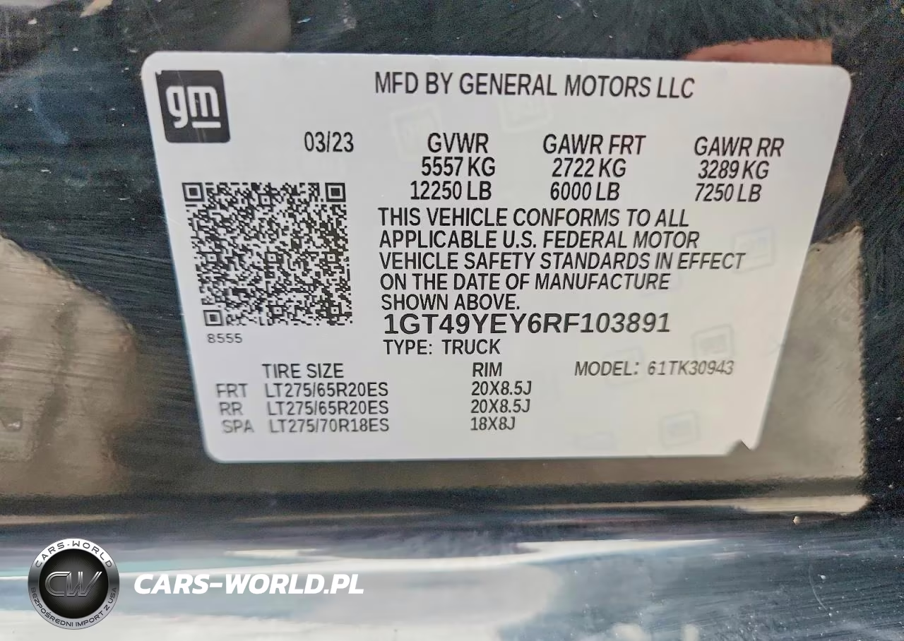 2024 GMC Sierra K3500 Denali Ultimate VIN:1GT49YEY6RF103891 - 12
