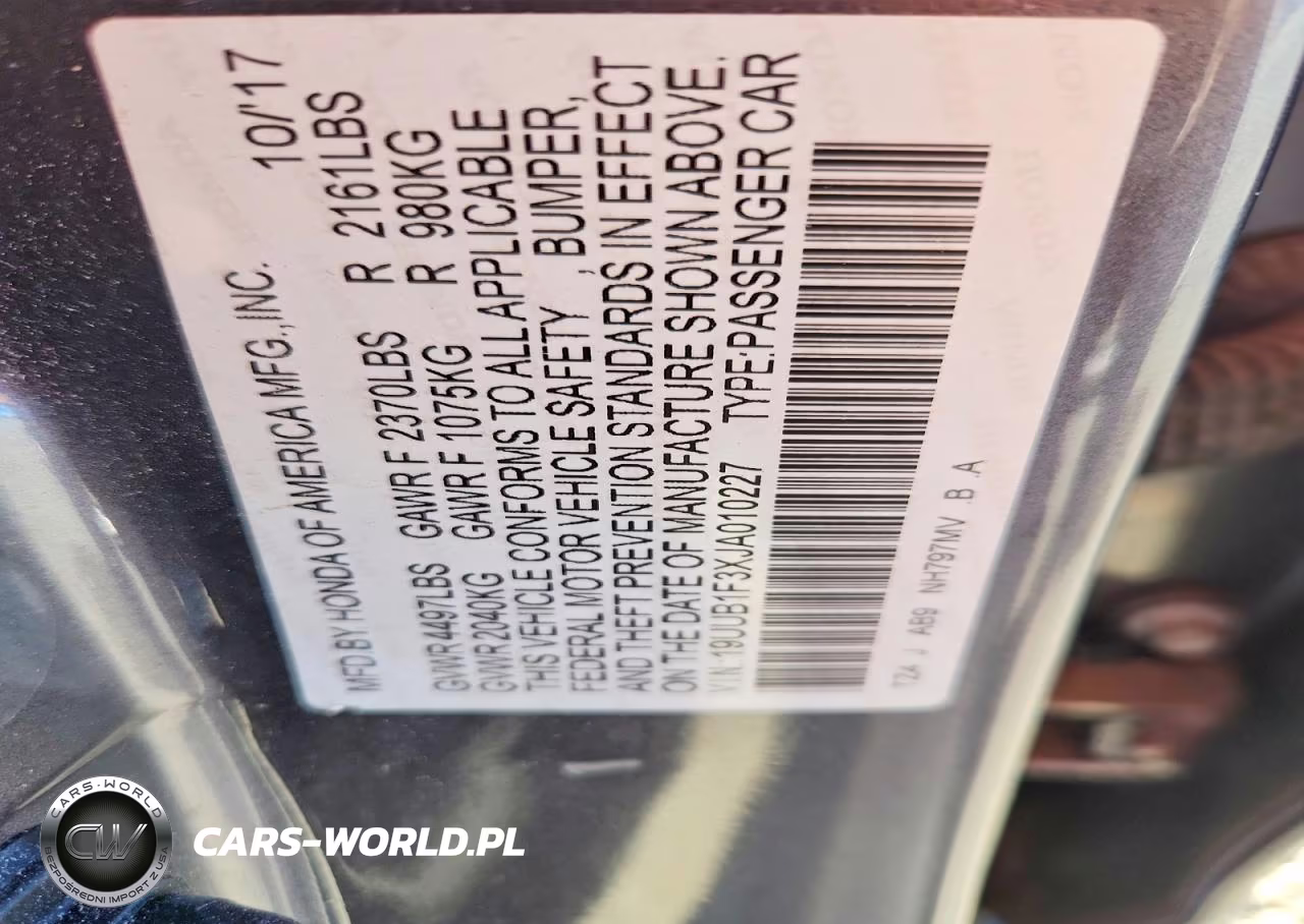 2018 Acura Tlx VIN:19UUB1F3XJA010227 - 12