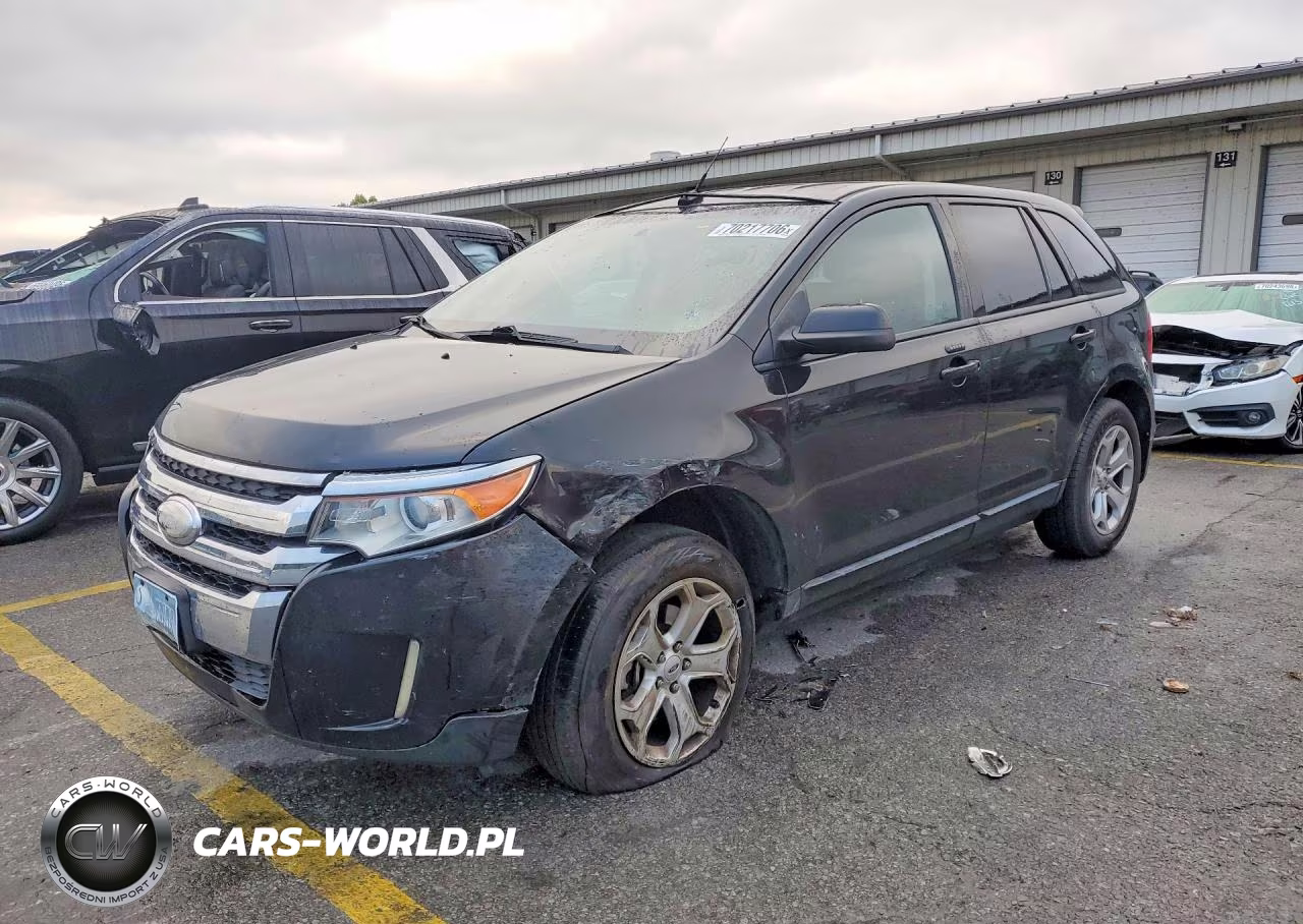 2013 Ford Edge Sel VIN:2FMDK4JCXDBA21398 - 1
