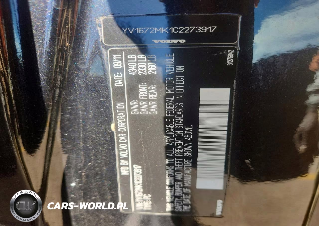 2012 Volvo C30 T5 VIN:YV1672MK1C2273917 - 12