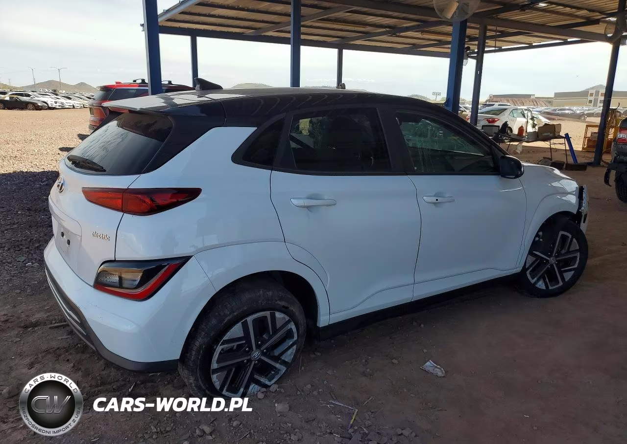 2022 Hyundai Kona Sel VIN:KM8K23AGXNU150841 - 3
