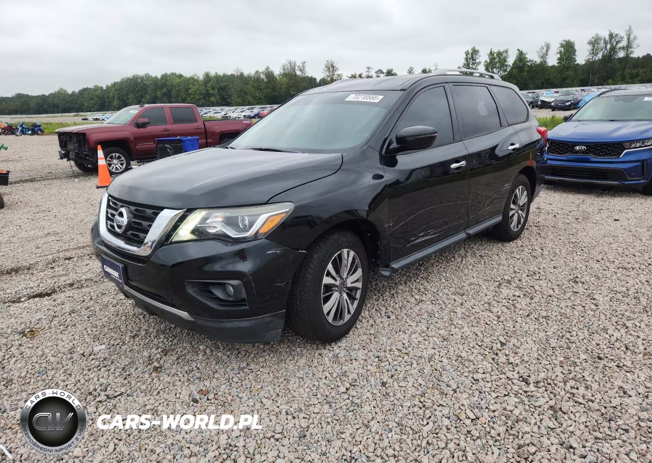 2018 Nissan Pathfinder Sv VIN:5N1DR2MM4JC652387 - 1