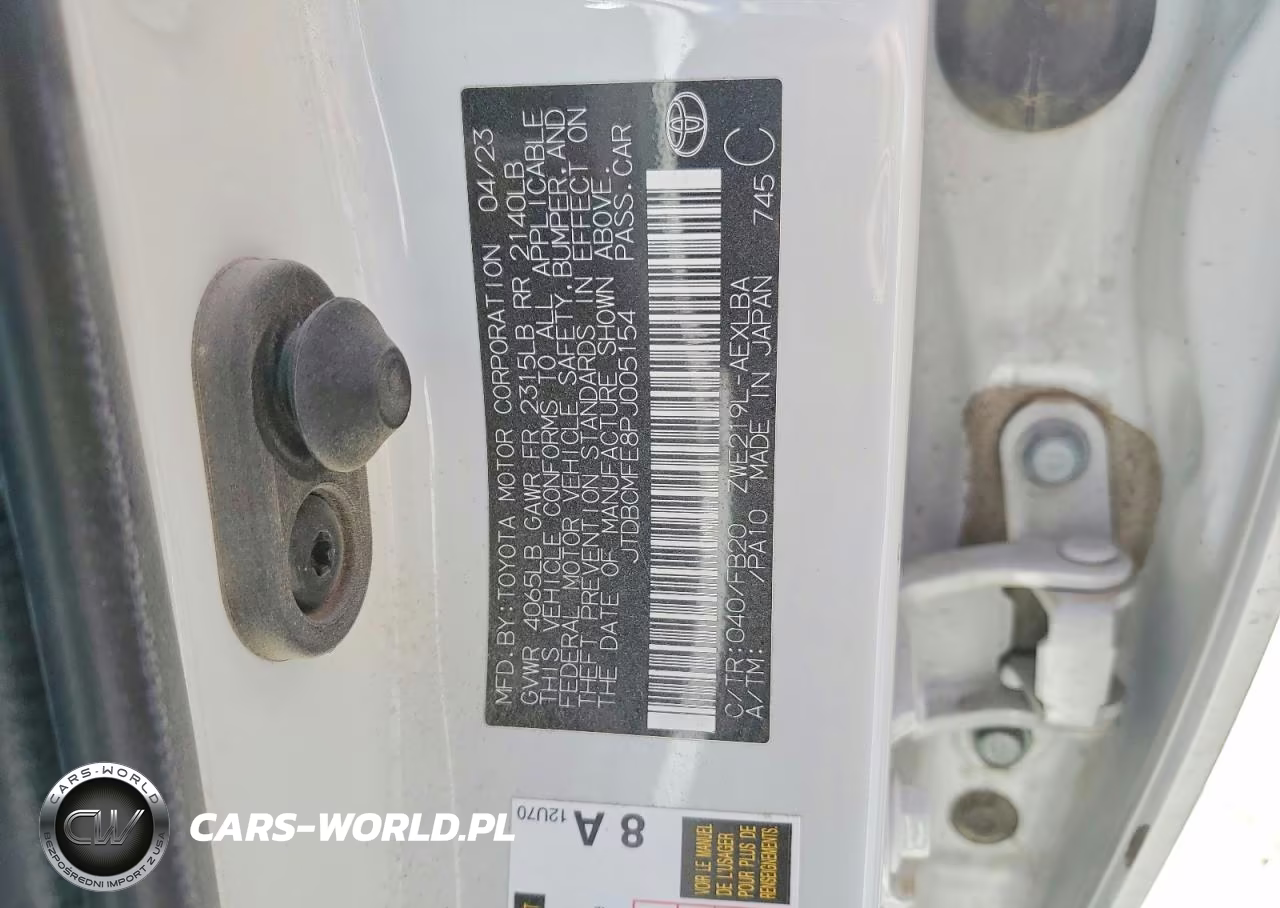 2023 Toyota Corolla Hybrid Le VIN:JTDBCMFE8PJ005154 - 12