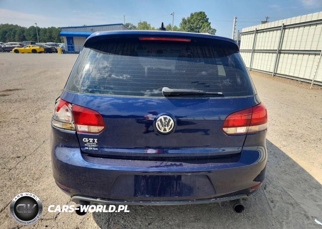 2011 Volkswagen Gti VIN:WVWFV7AJ2BW105120 - 6