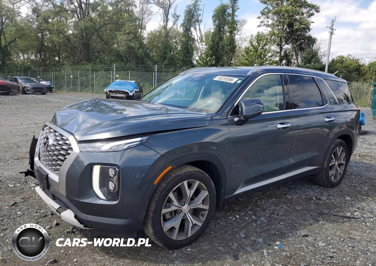 2022 Hyundai Palisade Sel VIN:KM8R44HE3NU351502 - 1