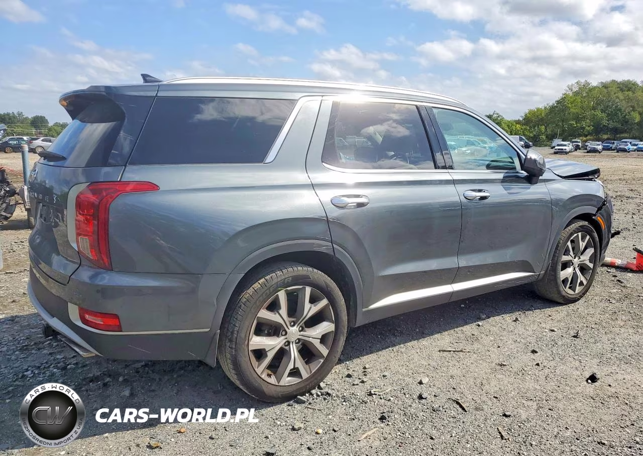 2022 Hyundai Palisade Sel VIN:KM8R44HE3NU351502 - 3