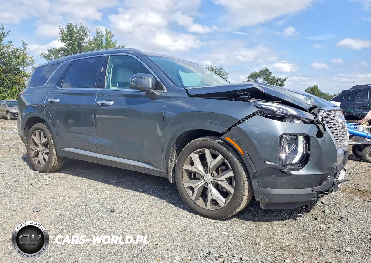 2022 Hyundai Palisade Sel VIN:KM8R44HE3NU351502 - 4