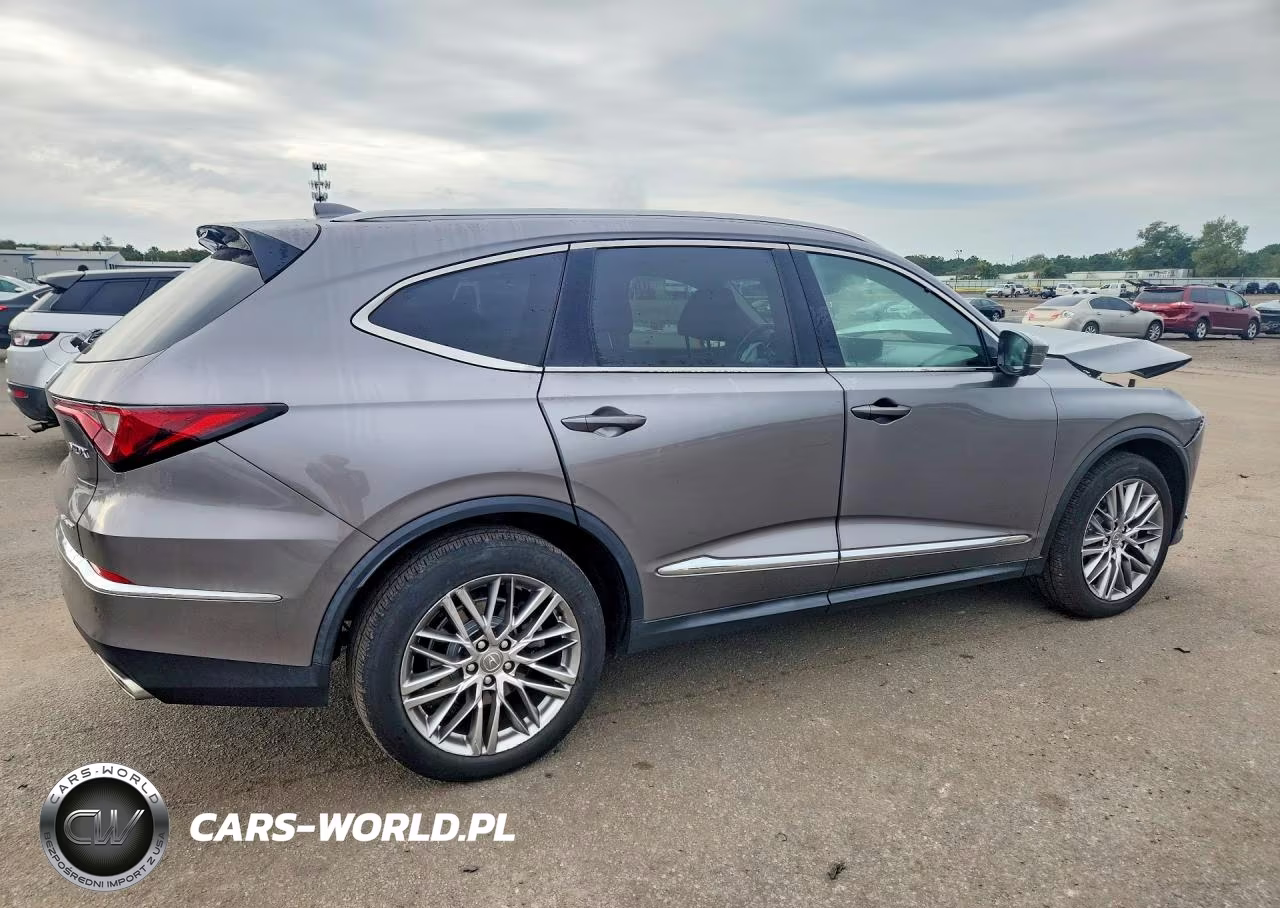 2022 Acura Mdx Advance VIN:5J8YE1H88NL024171 - 3