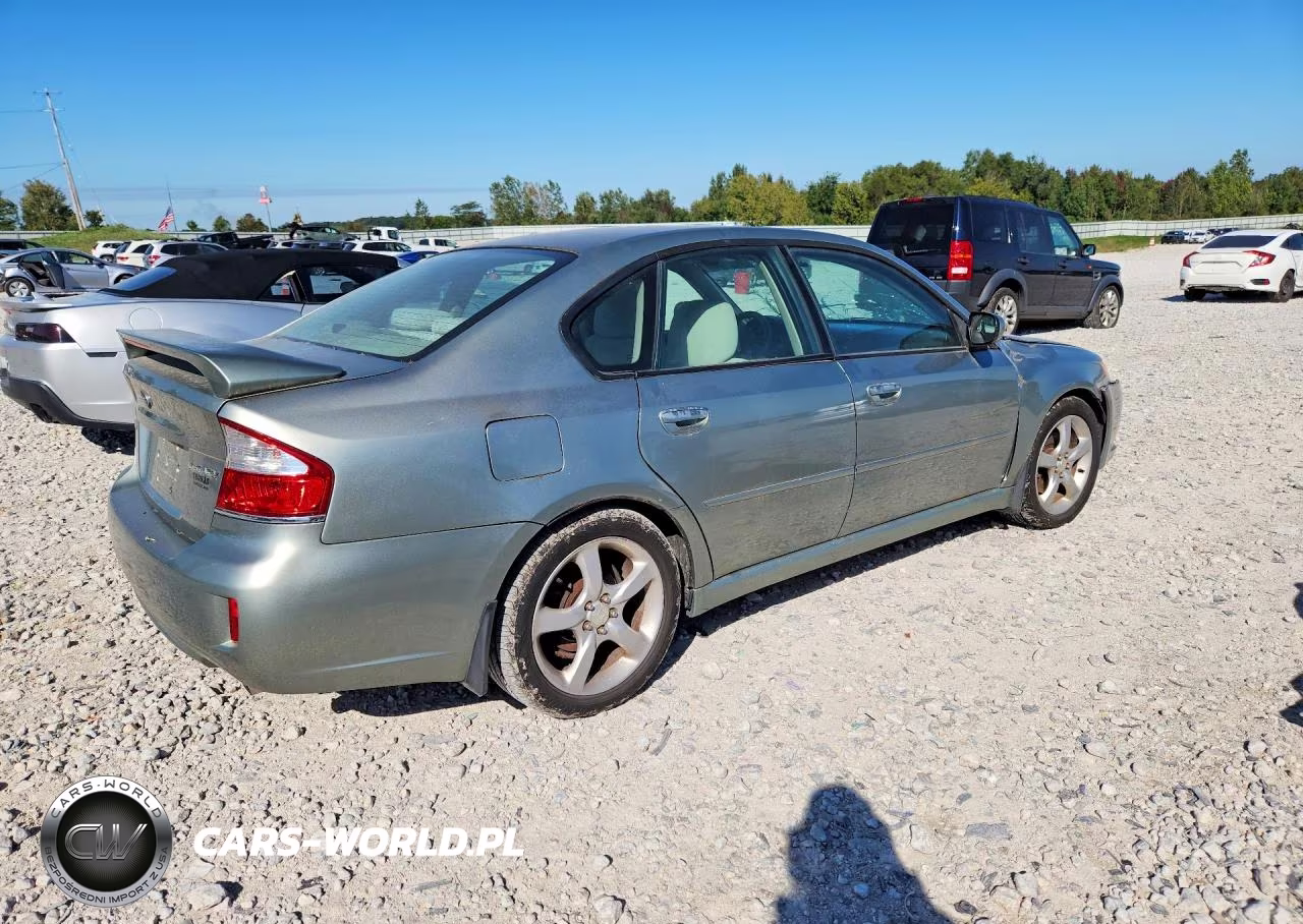 2009 Subaru Legacy 2.5I VIN:4S3BL616197221875 - 3