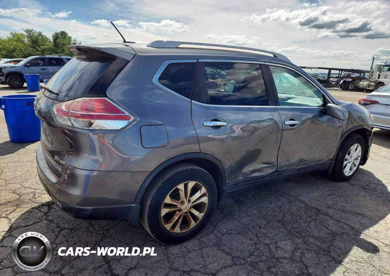 2014 Nissan Rogue Sv VIN:5N1AT2MK4EC782341 - 3