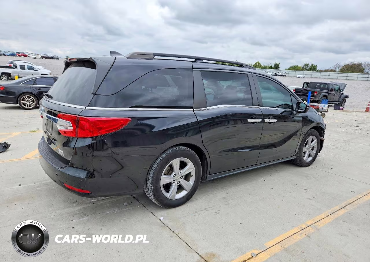 2019 Honda Odyssey Exl VIN:5FNRL6H72KB104142 - 3