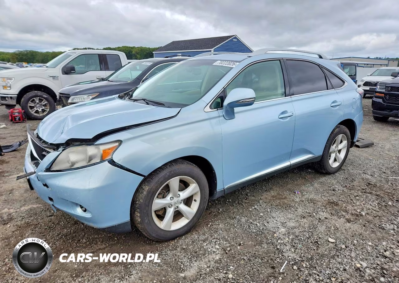 2010 Lexus Rx 350 VIN:2T2BK1BA1AC037270 - 1