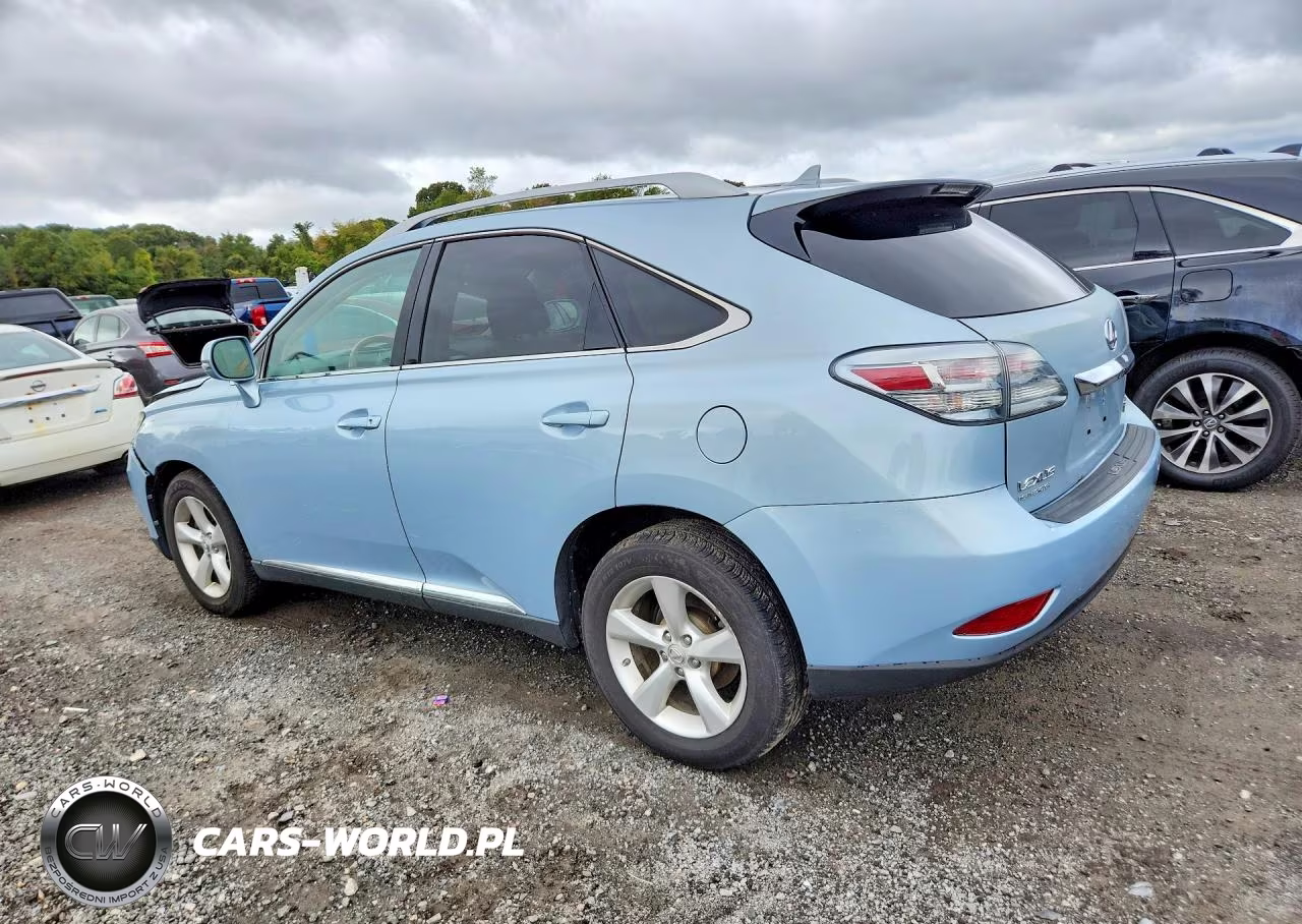 2010 Lexus Rx 350 VIN:2T2BK1BA1AC037270 - 2