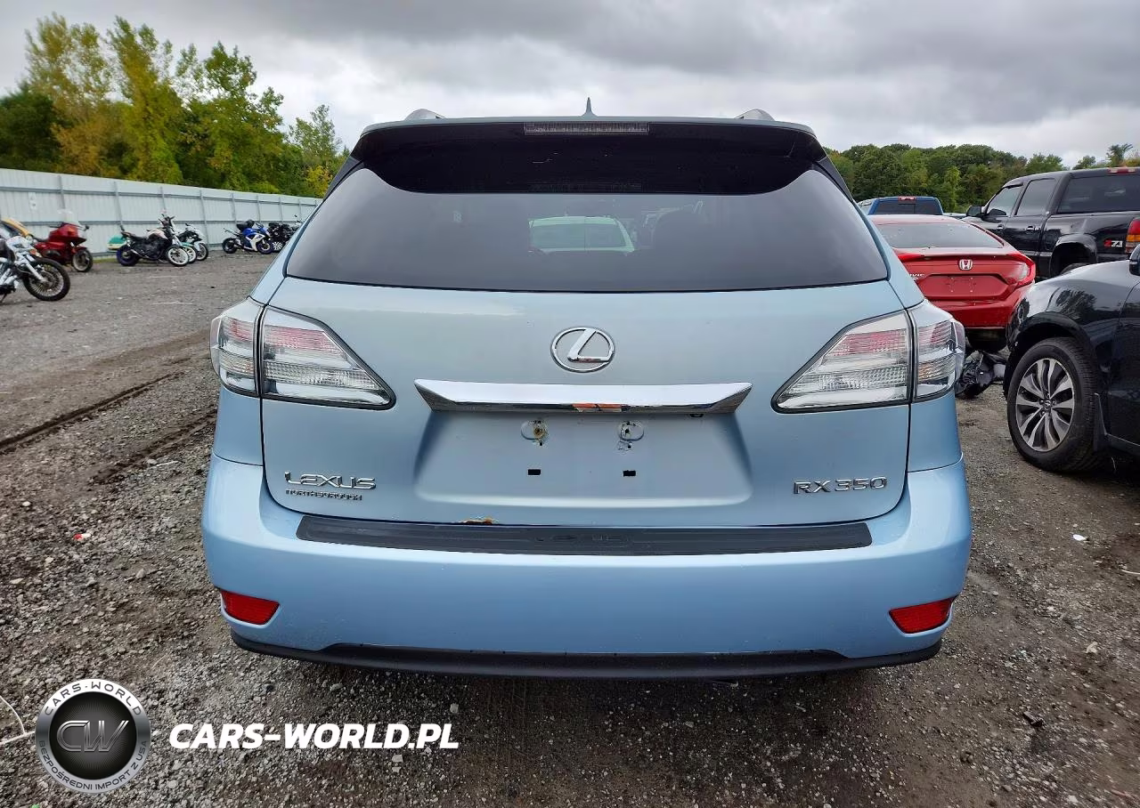 2010 Lexus Rx 350 VIN:2T2BK1BA1AC037270 - 6