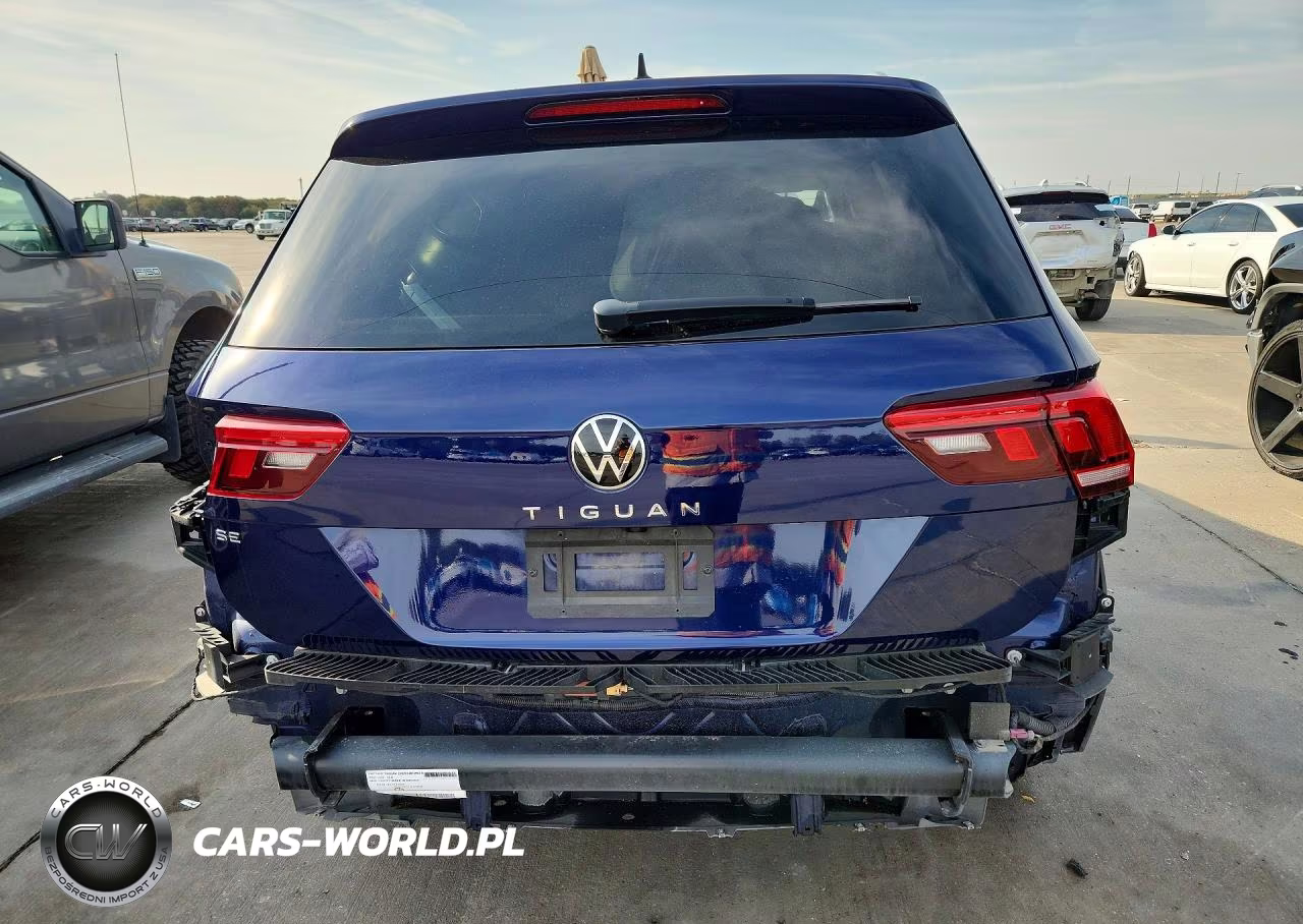 2022 Volkswagen Tiguan Se VIN:3VV3B7AXXNM043309 - 6