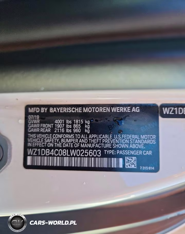 2020 Toyota Gr Supra 3.0 Premium VIN:WZ1DB4C08LW025603 - 12