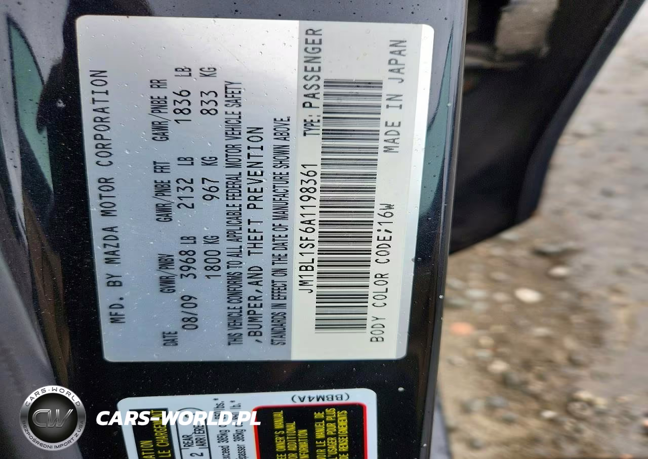 2010 Mazda 3 I VIN:JM1BL1SF6A1198361 - 12