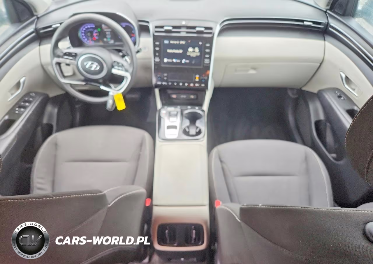 2022 Hyundai Tucson Blue VIN:KM8JBCA18NU081445 - 8