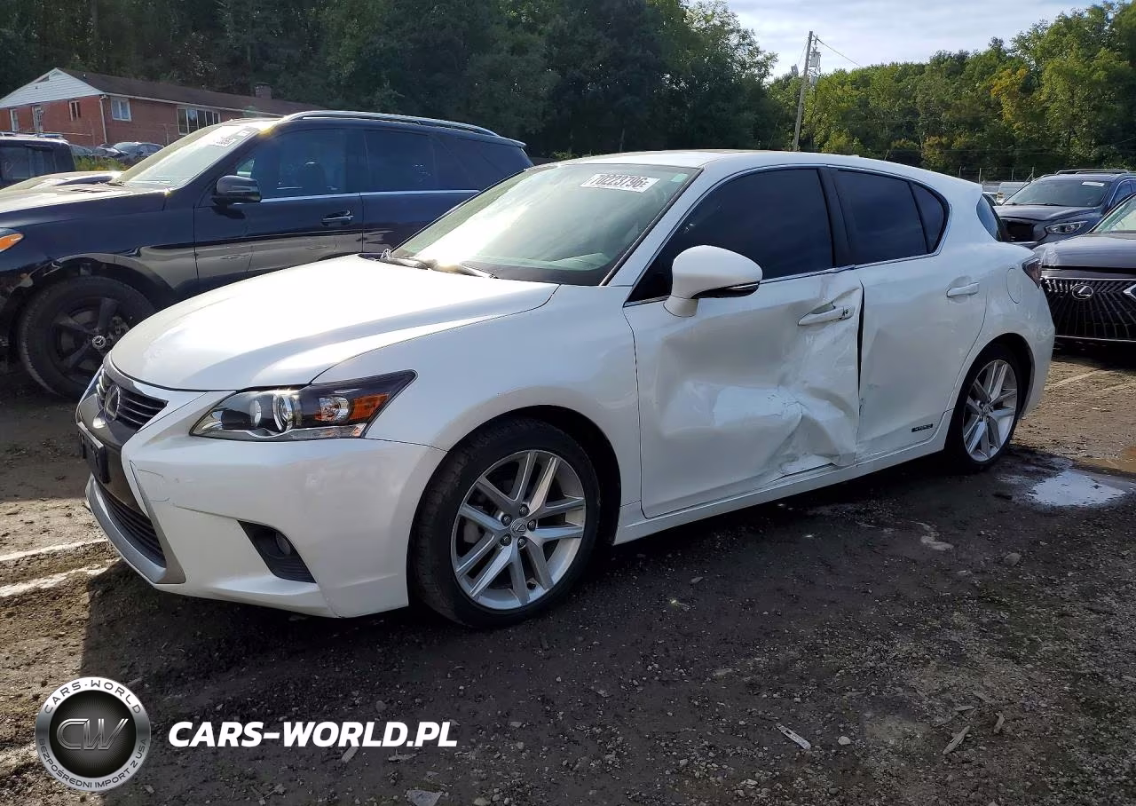 2014 Lexus Ct 200 VIN:JTHKD5BH2E2202751 - 1
