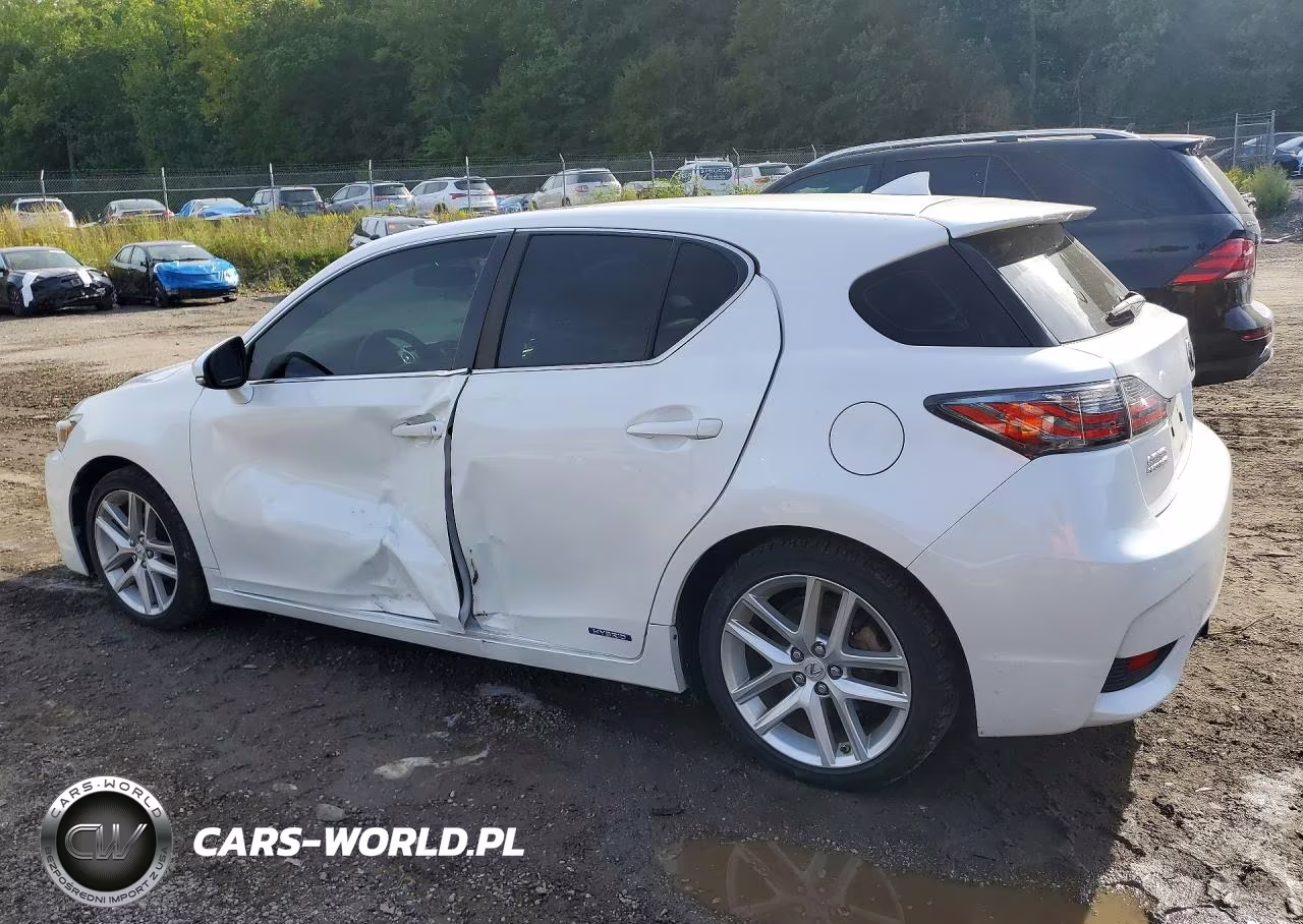 2014 Lexus Ct 200 VIN:JTHKD5BH2E2202751 - 2