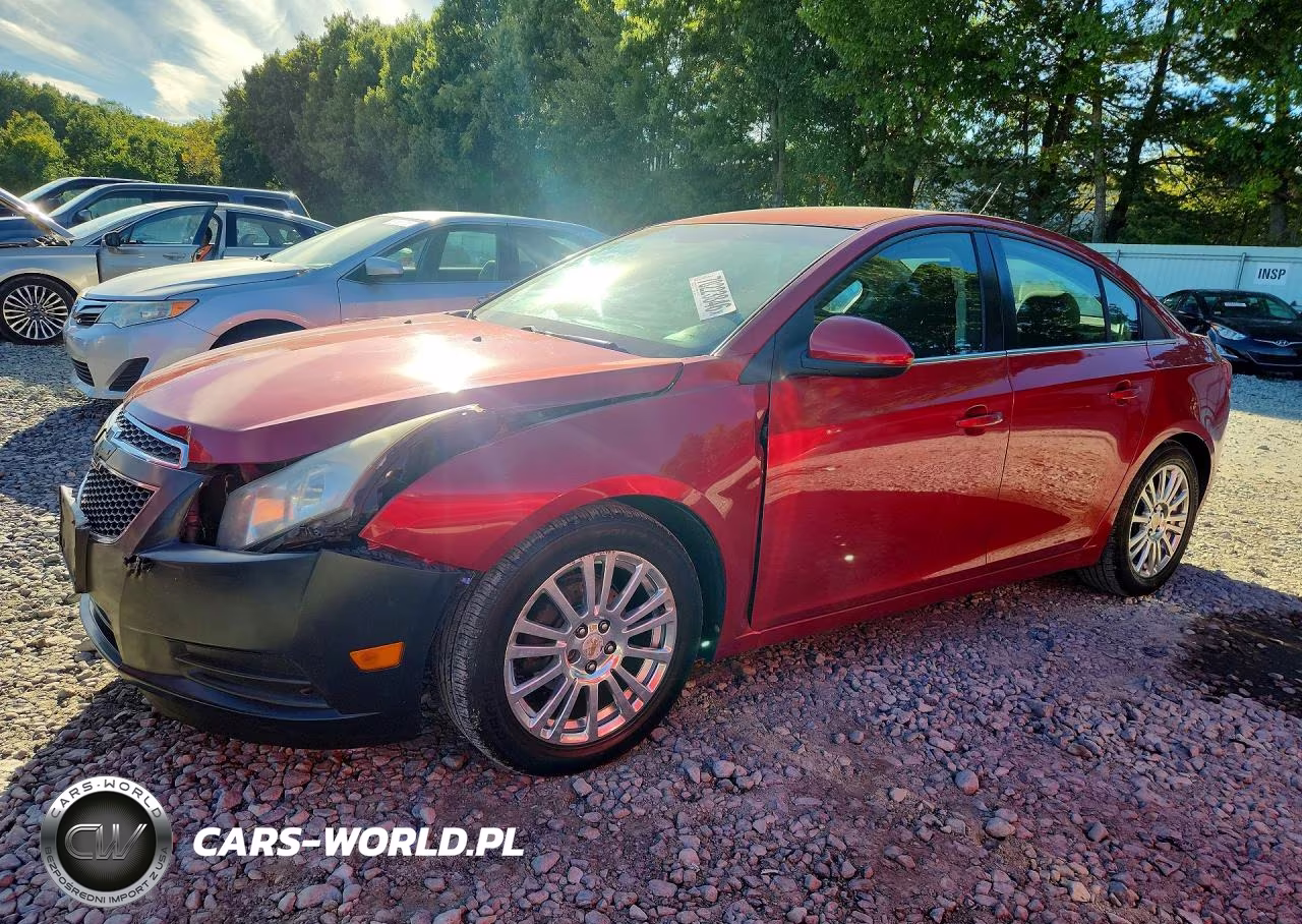 2011 Chevrolet Cruze Eco VIN:1G1PK5S99B7237137 - 1