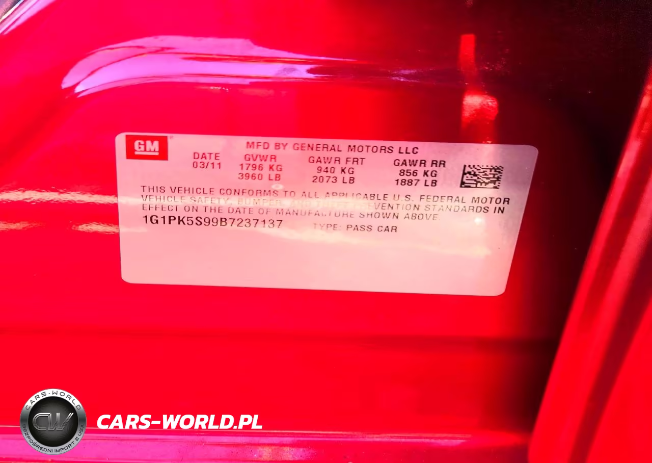 2011 Chevrolet Cruze Eco VIN:1G1PK5S99B7237137 - 12