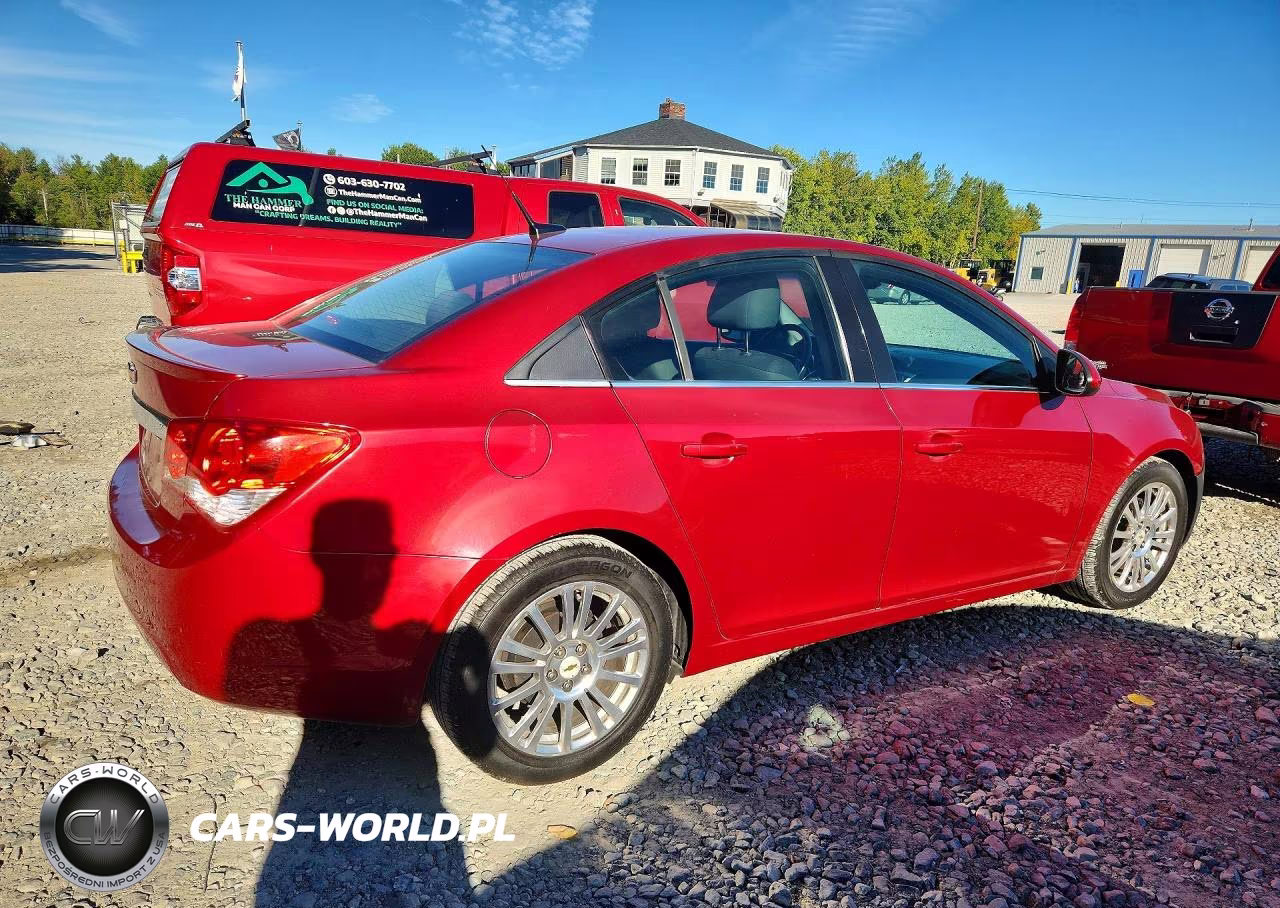 2011 Chevrolet Cruze Eco VIN:1G1PK5S99B7237137 - 3