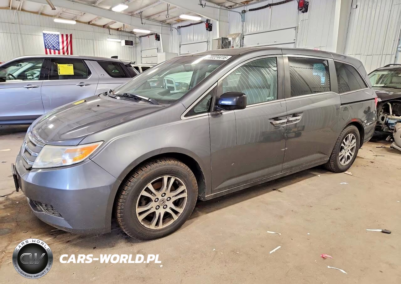 2012 Honda Odyssey Exl VIN:5FNRL5H63CB034055 - 1