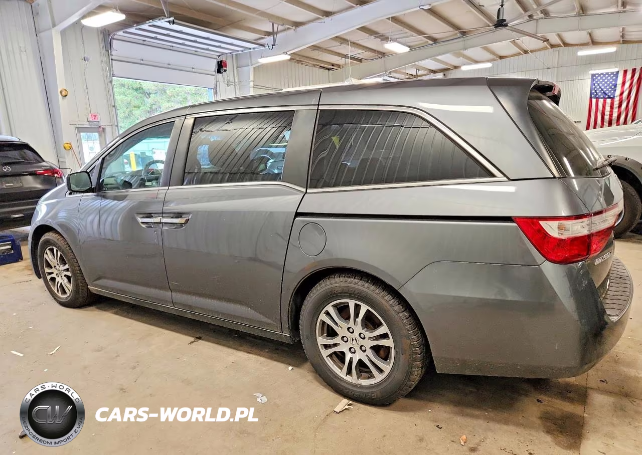 2012 Honda Odyssey Exl VIN:5FNRL5H63CB034055 - 2