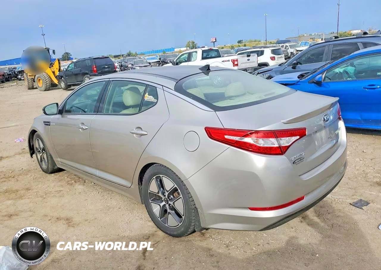 2013 Kia Optima Hybrid VIN:KNAGM4AD6D5037927 - 2