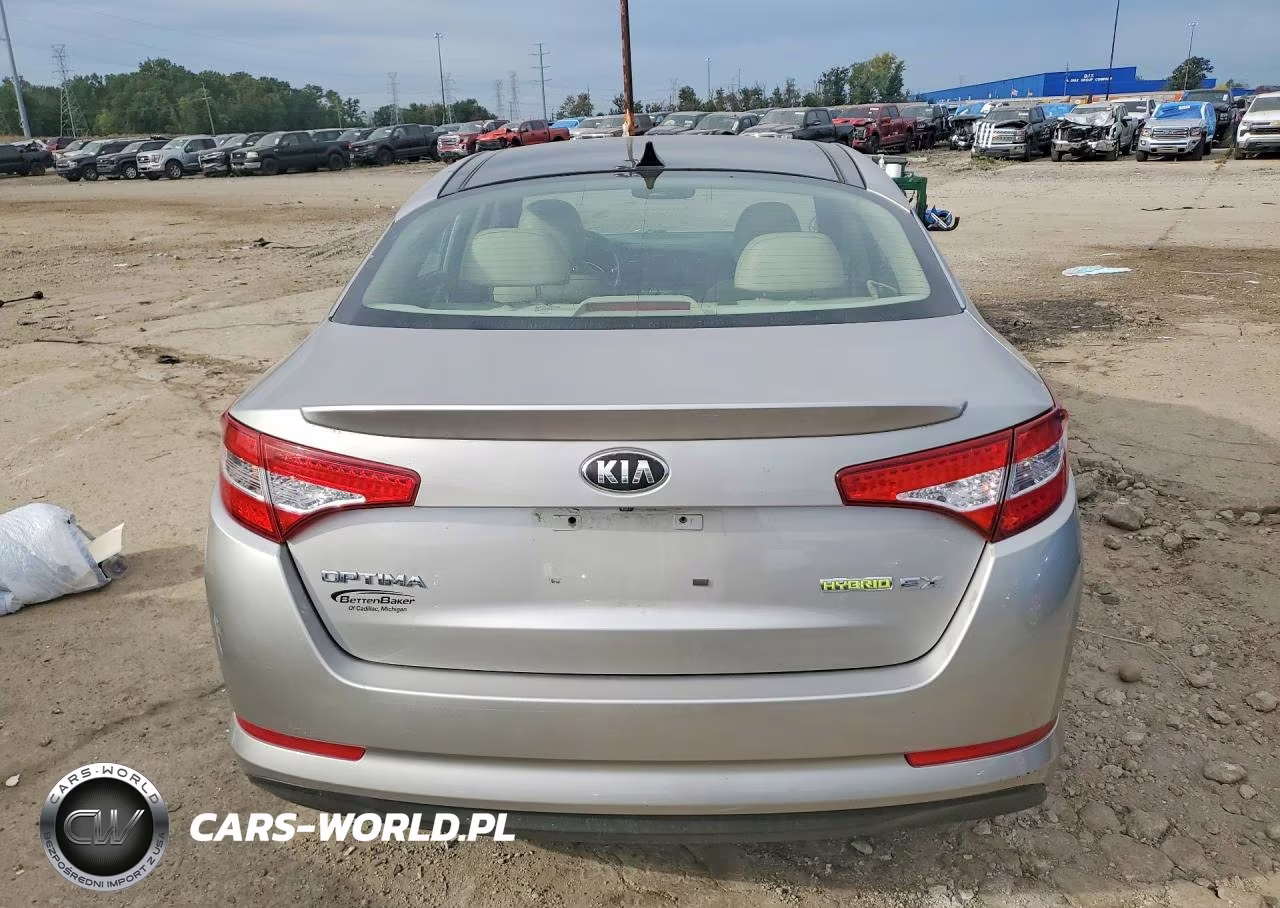 2013 Kia Optima Hybrid VIN:KNAGM4AD6D5037927 - 6