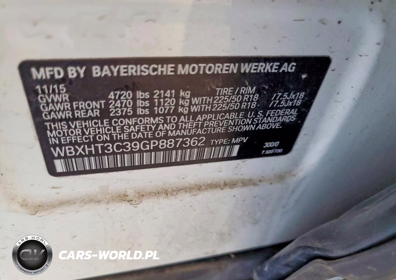 2016 BMW X1 xDrive28I VIN:WBXHT3C39GP887362 - 13