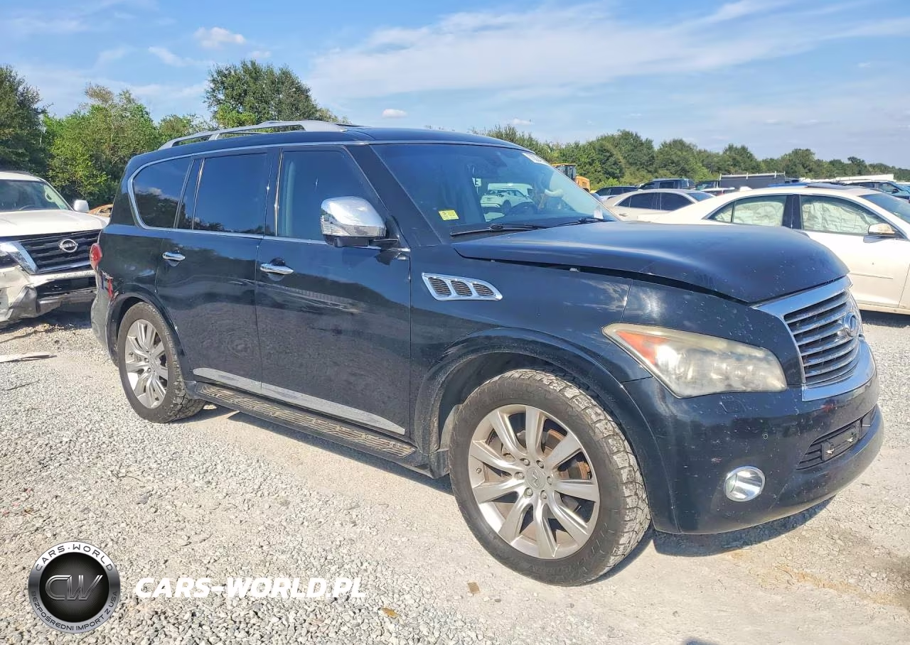 2013 Infiniti Qx56 Base VIN:JN8AZ2NE2D9040631 - 4