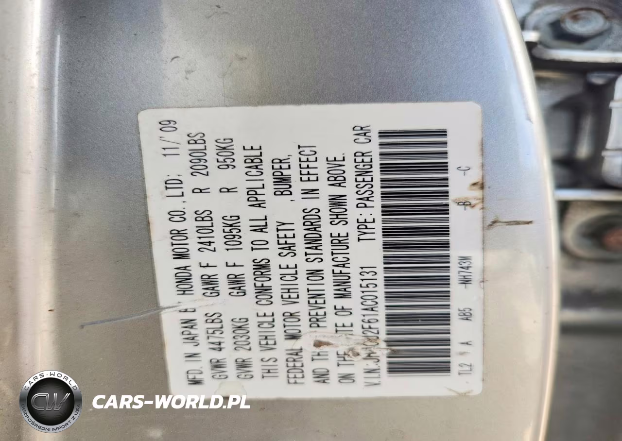 2010 Acura Tsx VIN:JH4CU2F61AC015131 - 12