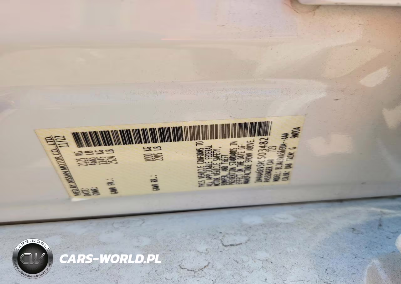 2023 Nissan Maxima Sr VIN:1N4AA6EV5PC503482 - 13