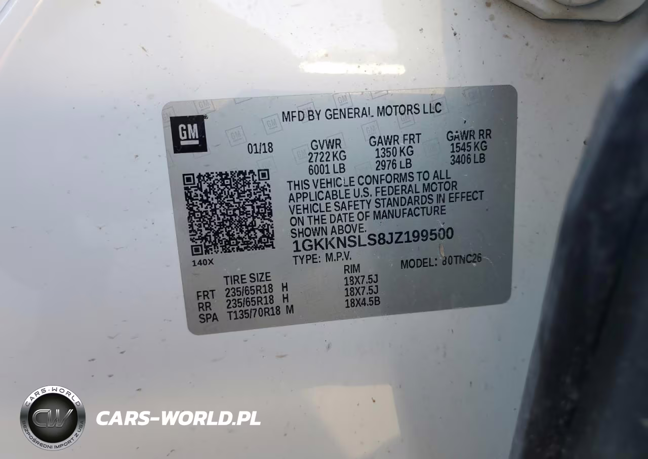 2018 GMC Acadia Sle VIN:1GKKNSLS8JZ199500 - 12
